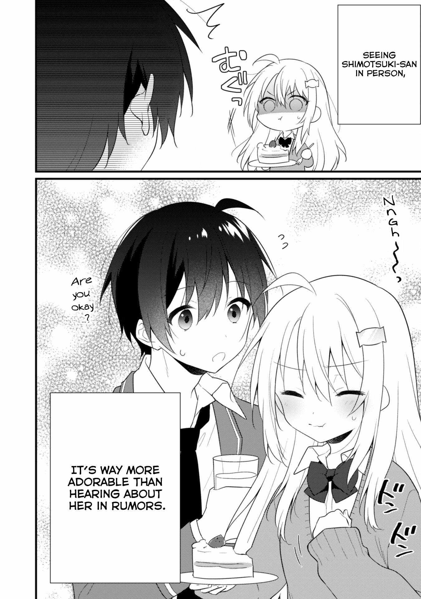 Shimotsukisan Likes the Mob This Shy Girl is Only Sweet