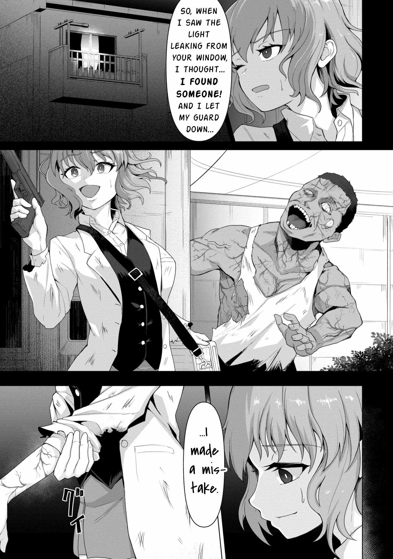 Ore no vaccine dake ga zonbika shita sekai o sukueru Chapter 1 Kissmanga